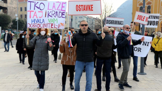 Zdravstveni radnici HNK ponovo traže isplatu jednokratne pomoći