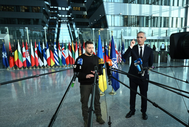 Zelenski traži podršku prilikom prve posjete sjedištu NATO-a od početka ruske invazije