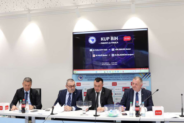 Željo protiv Veleža, Zrinjski protiv Tuzla Cityja u polufinalu Kupa BiH