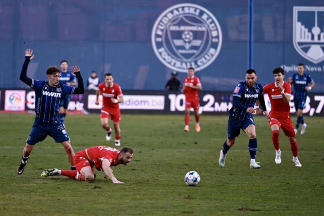 Sloga na Grbavici savladala Željezničar u prvom meču četvrtfinala Kupa BiH