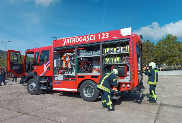 Požar u privatnoj kući u Zenici, nije bilo povrijeđenih