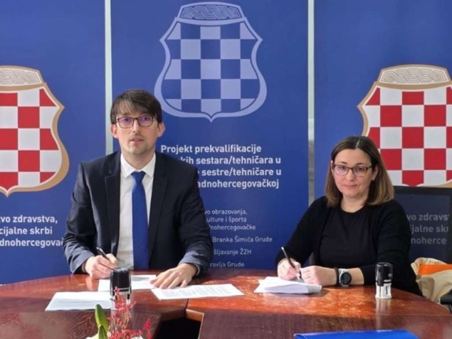U Zapadnohercegovačkom kantonu potpisan Kolektivni ugovor za zdravstvene radnike