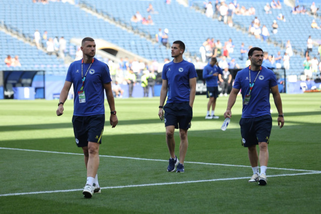 Reprezentativci BiH "osjetili" teren pred odlučujući duel