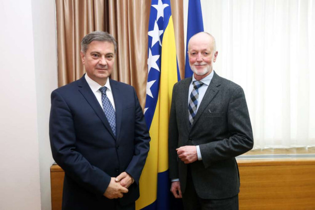 Zvizdić i ambasador Njemačke u BiH Thomas Fitschen razgovarali o otvaranju pregovora sa EU