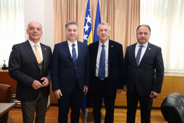 Zvizdić s članovima OK BiH o poboljšanju uslova za rad i takmičenje vrhunskih sportista