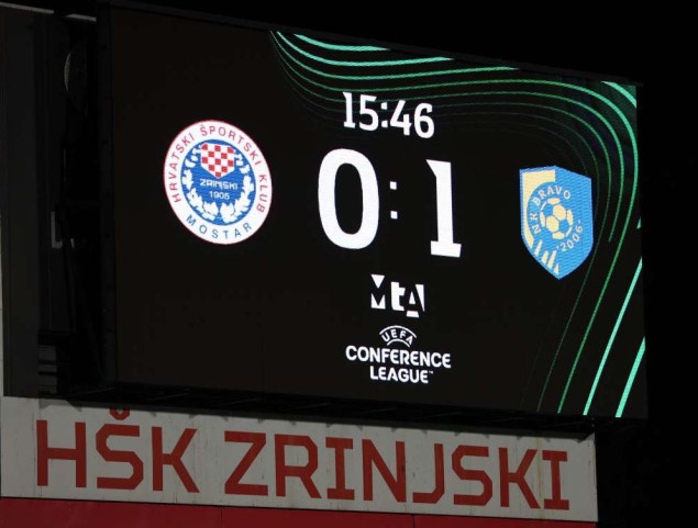 UEFA: Zrinjski kažnjen s 12.000 eura zbog pirotehnike