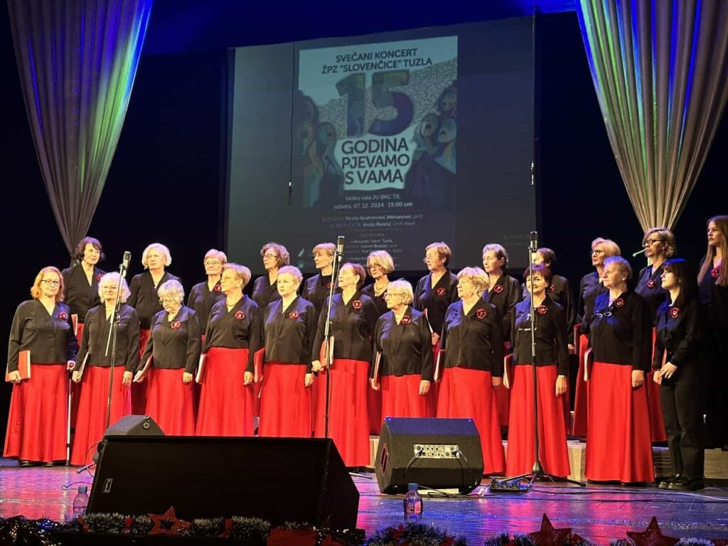 Božićni koncert u BKC-u Tuzla: Ženski pjevački zbor "Slovenčice”