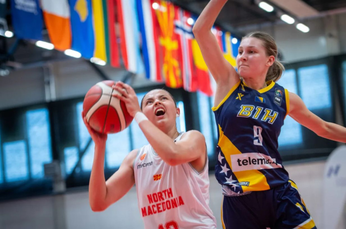 Juniorke 17. mjesto na Evropskom prvenstvu košarci