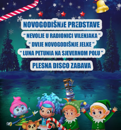 Novogodišnji program u Goraždu, sadržaji za sve generacije