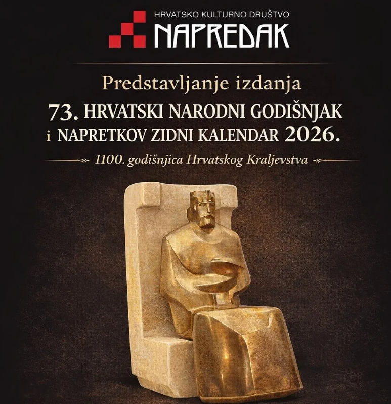 HKD Napredak štampao 73. Hrvatski narodni godišnjak i Napretkov zidni kalendar