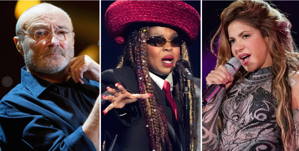 Phil Collins, Lauryn Hill i Shakira među 17 izvođača nominiranih za ulazak u Rock and Roll kuću slavnih