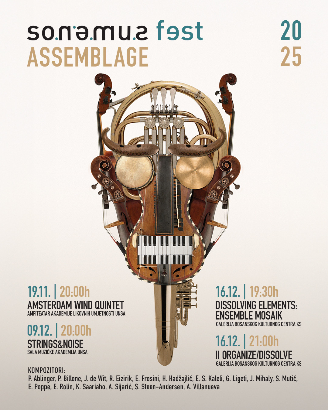 Uskoro SONEMUS Fest 2025, festival savremene umjetničke muzike