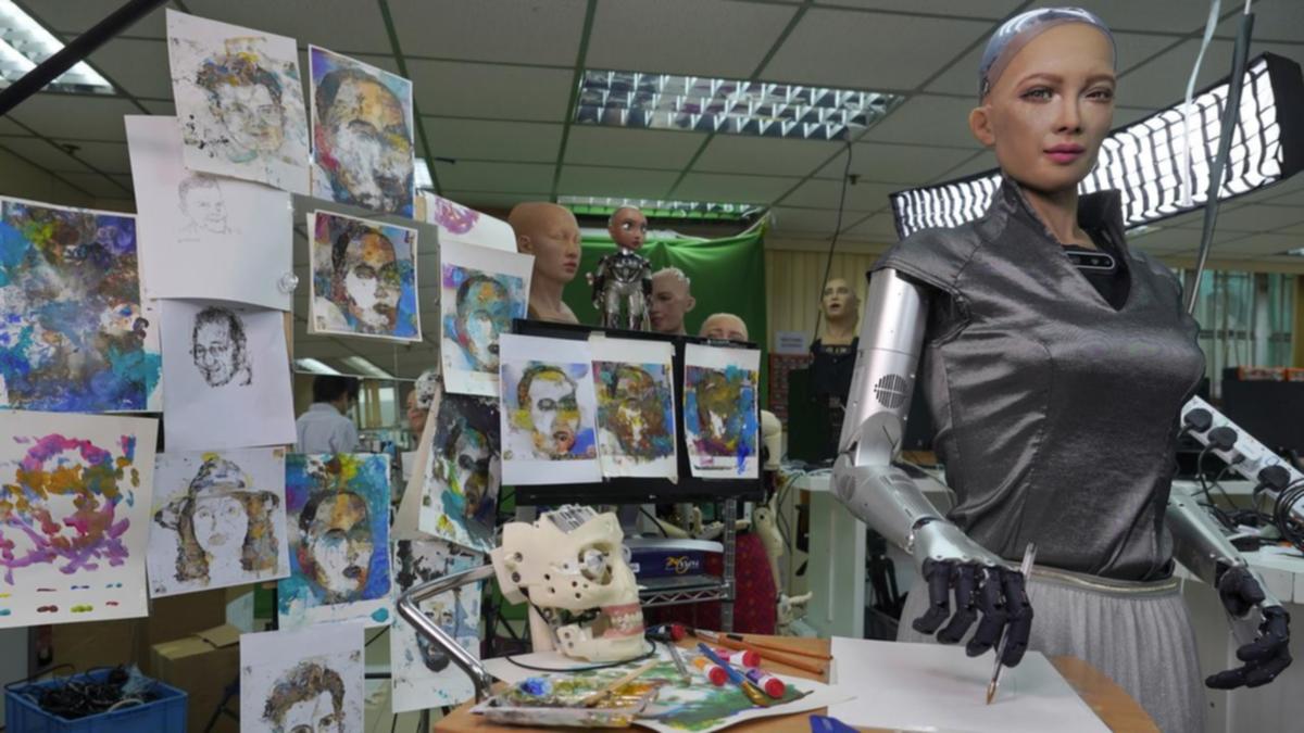 Robot umjetnica stvorila digitalno djelo prodato za 688.888 dolara
