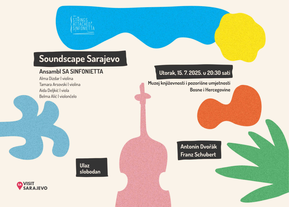 Koncert ansambla SA Sinfonietta u okviru projekta "Soundscape Sarajevo"