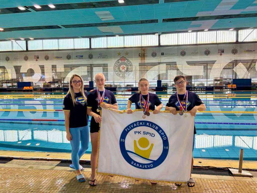Sedam medalja plivačima SPID-a na 'Trofeju Beograda'