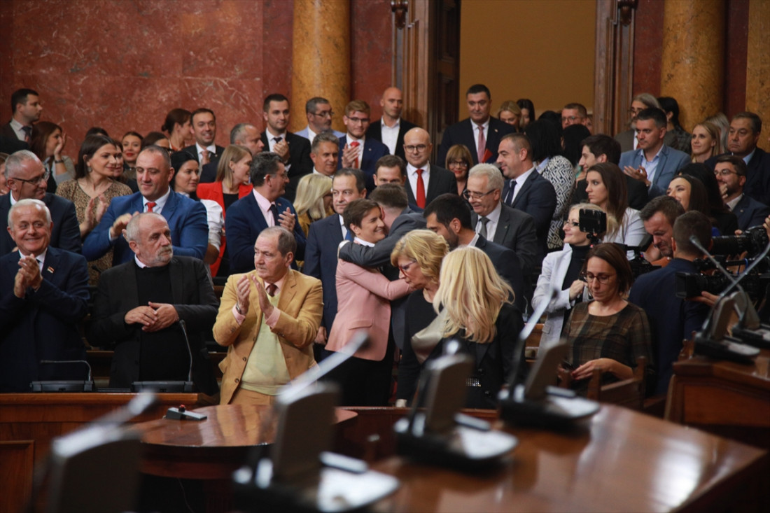 Izglasana nova Vlada Srbije