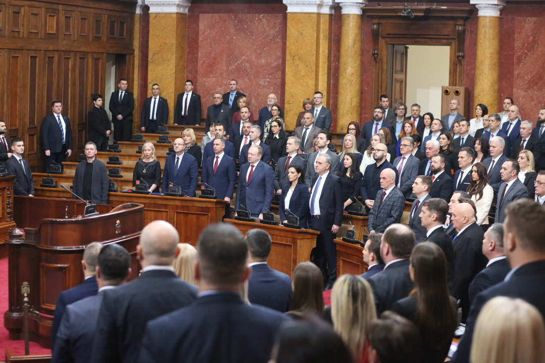 Konstituisana Narodna skupština Srbije