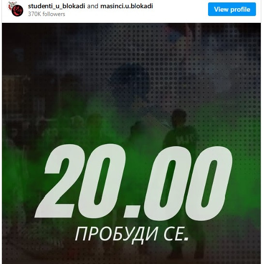 Studenti u Srbiji za večeras najavili masovne proteste