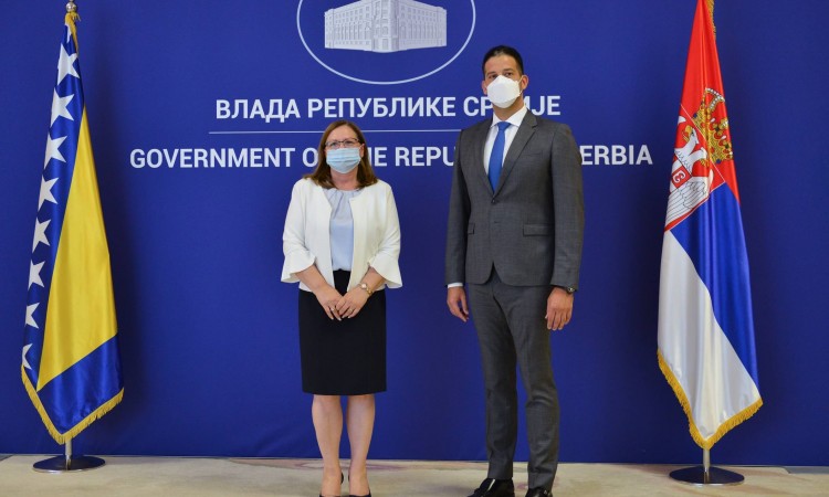 Ministrica Gudeljević u službenoj posjeti Republici Srbiji