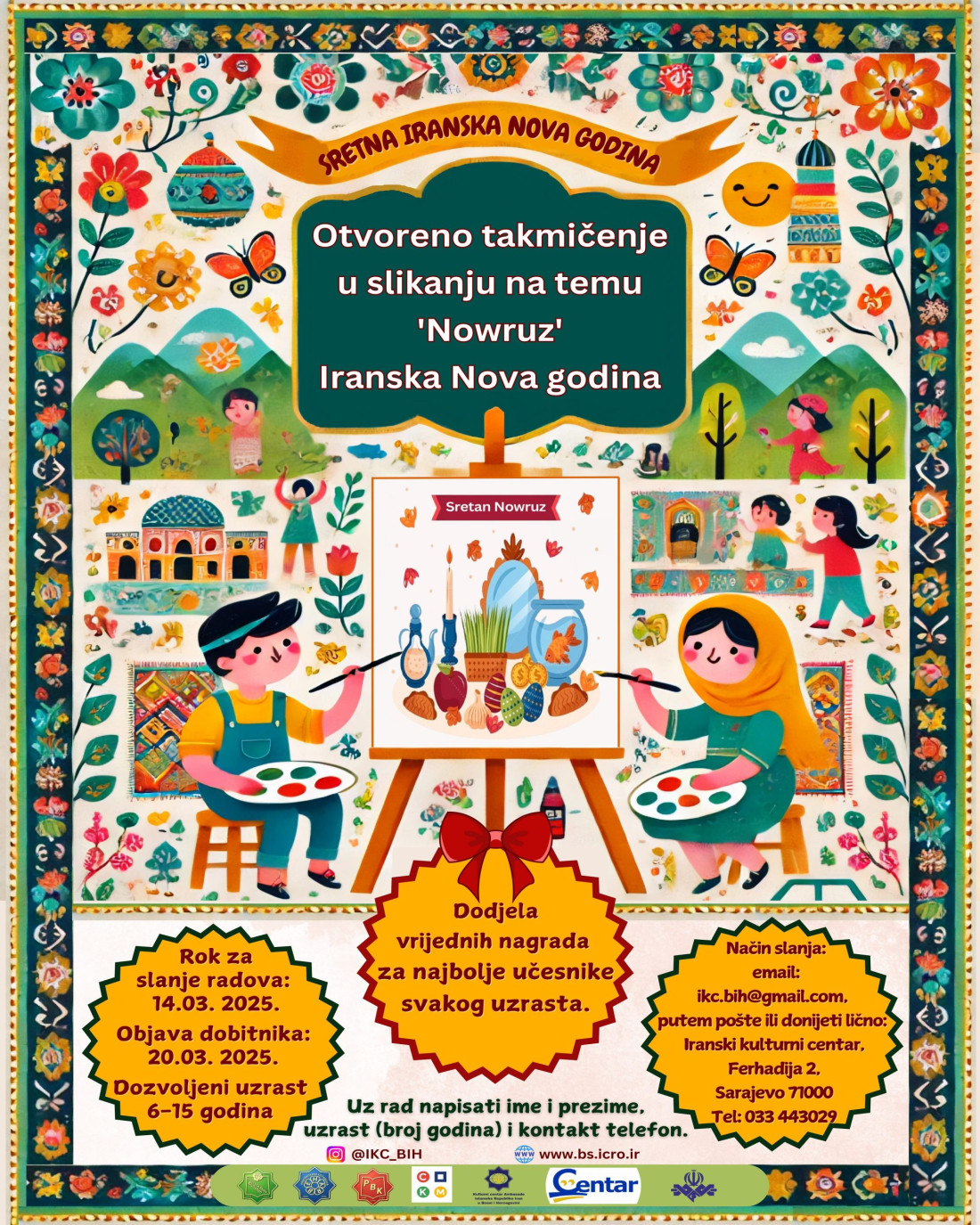 Takmičenje u slikanju povodom Nowruza