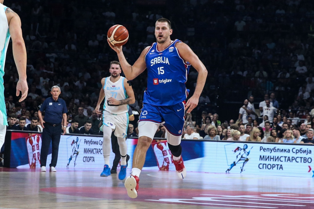 Srbija savladala Sloveniju s više od 30 poena razlike u prepunoj Areni