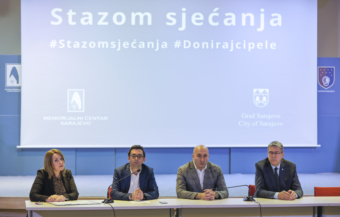 Projekat "Stazom sjećanja" u Sarajevu: Kultura sjećanja mora pobijediti kulturu zaborava