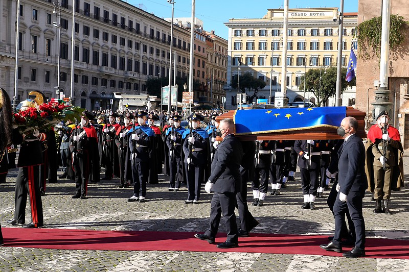 Sassoli sahranjen u Rimu uz najviše počasti