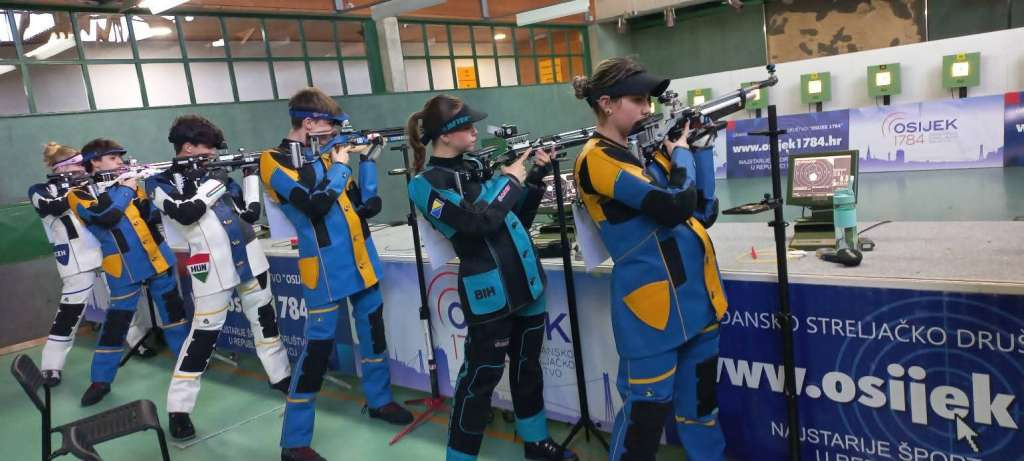 BiH se drugim mjestom u gađanju vazdušnom puškom u Osijeku plasirala i na finalni turnir u Latviji