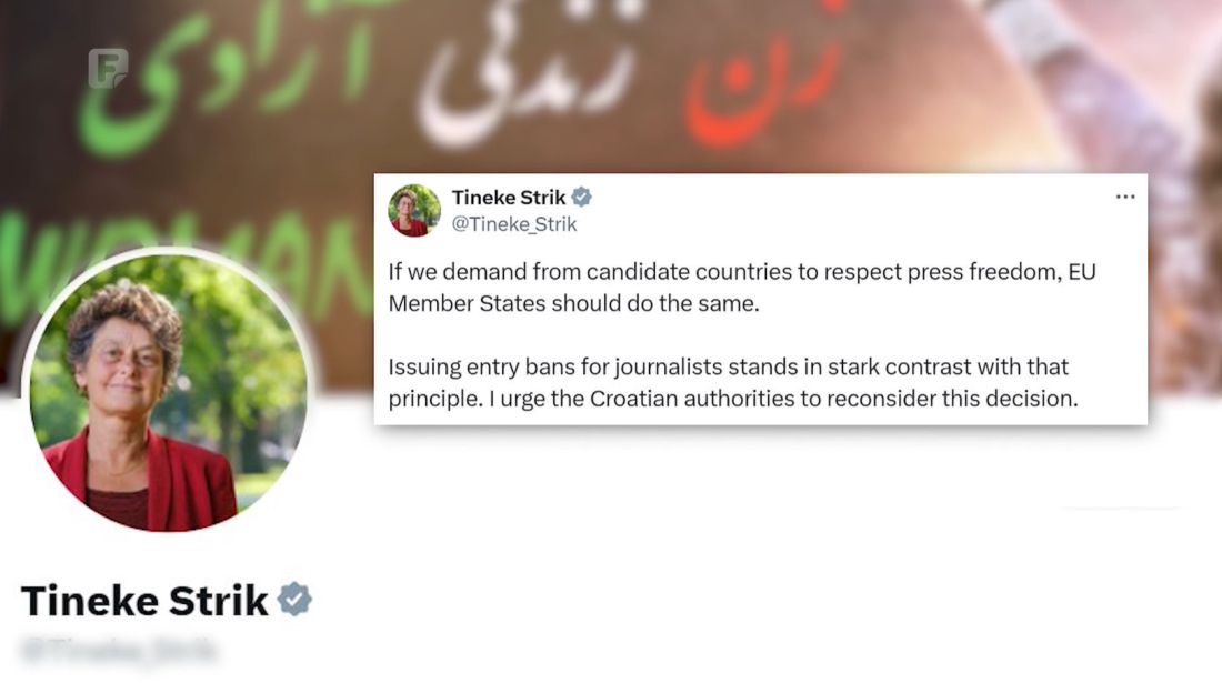 Tineke Strik pozvala Hrvatsku da preispita zabranu ulaska novinaru Avdi Avdiću