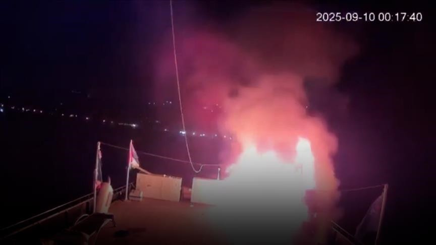 Novi napad dronom: Brod globalne flote Sumud ponovo meta