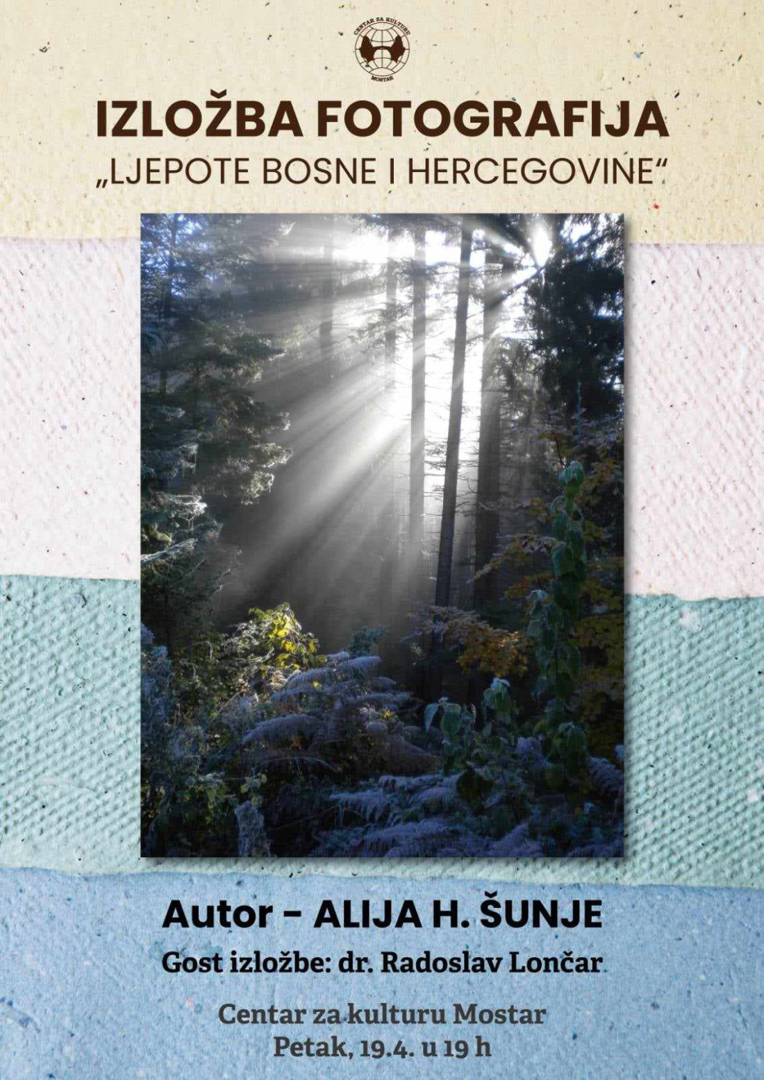 Mostar: U petak izložba fotografija Alija Šunje „Ljepote Bosne i Hercegovine"