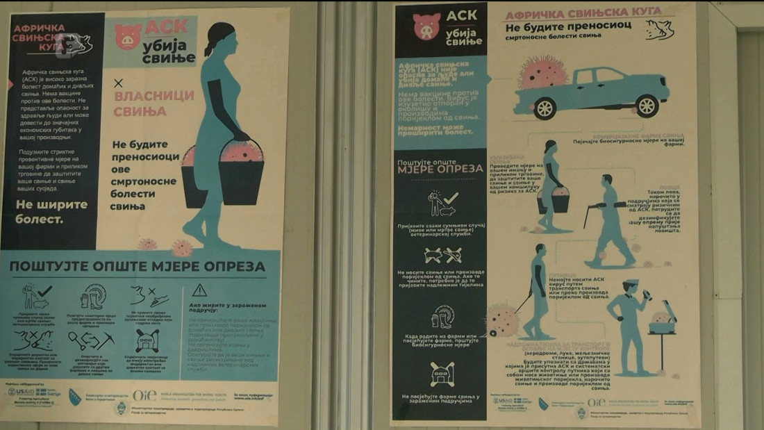 Virus afričke kuge svinja potvrđen na području Bratunca