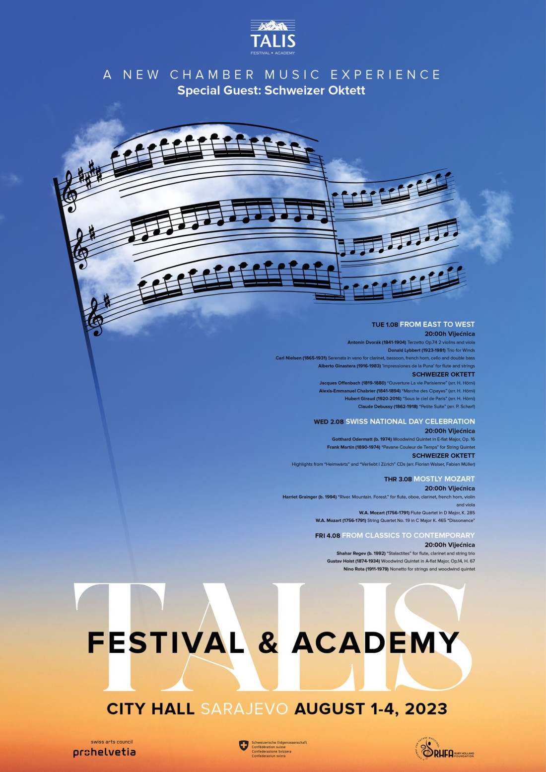 Uskoro u Sarajevskoj Vijećnici: Međunarodni festival kamerne muzike