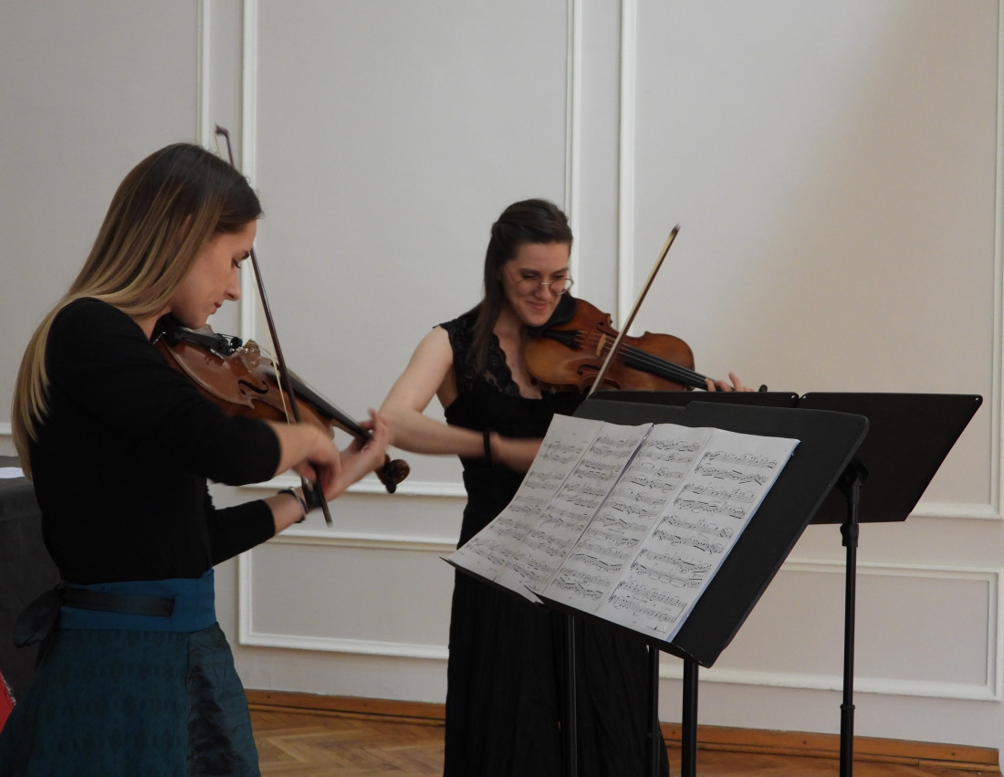 Nova koncertna sezona MAS UNSA: Koncert violinistica Tamare Arsovski i Alme Dizdar