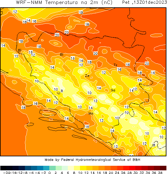 Jesen 2023. godine u BiH bila toplija i do 1,4 stepena