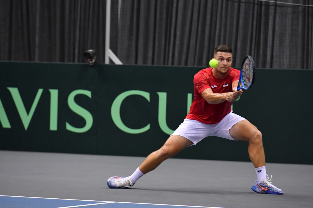 Dejvis kup: Pobjedom Kecmanovića protiv Kirkina teniska reprezentacija Srbije povela protiv Turske