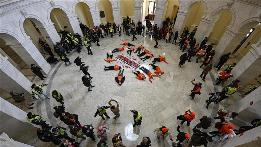 Demonstranti upali u američki Kongres, tražen hitan prekid vatre u Gazi