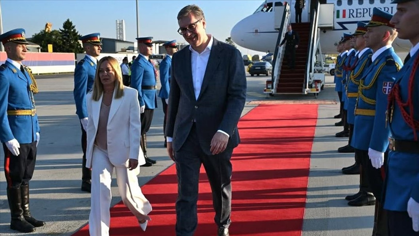 Vučić ugostio Meloni u Beogradu