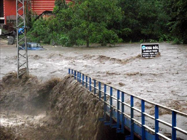 Poplave pogodile sjevernu Tursku: Bujice nosile vozila i potopile ulice