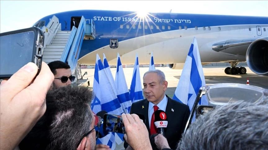 Avion s Netanyahuom izbjegao veći dio evropskog zračnog prostora na putu za SAD zbog naloga ICC-ja za hapšenje