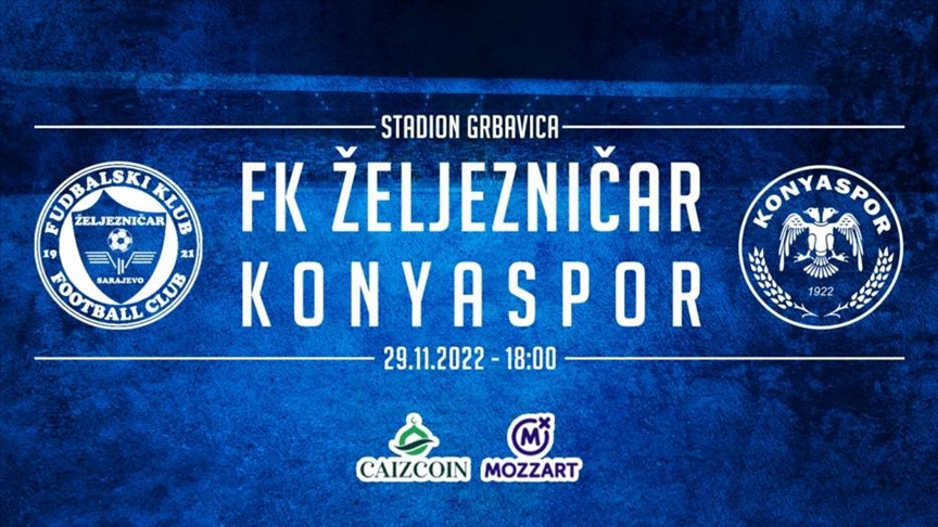 BiH: Željezničar 29. novembra dočekuje turski Konyaspor