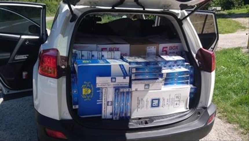 Zaplijenjena veća količina cigareta vrijednosti oko 28.000 KM