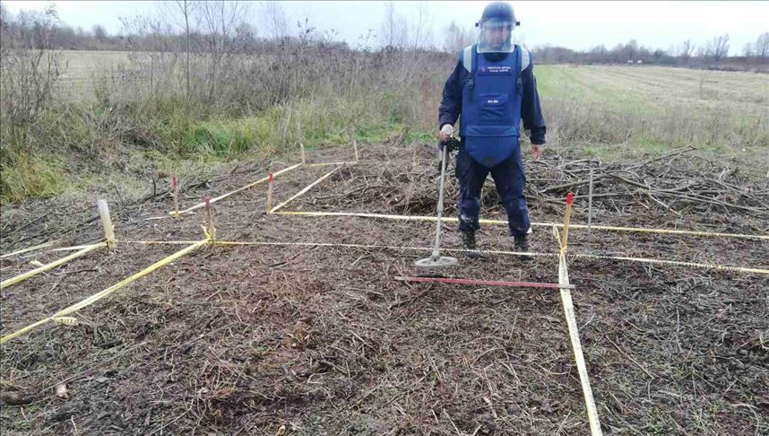 Federalna uprava civilne zaštite započela radove na dva deminerska zadatka u općinama Odžak i Usora