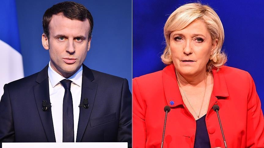 Ankete pokazuju da Macron i Le Pen idu u drugi krug predsjedničkih izbora