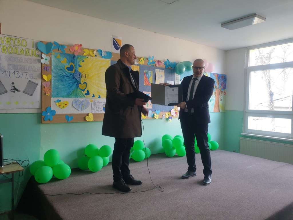 U TK uspješno realiziran još jedan projekt energijske efikasnosti, 'utopljena' područna škola