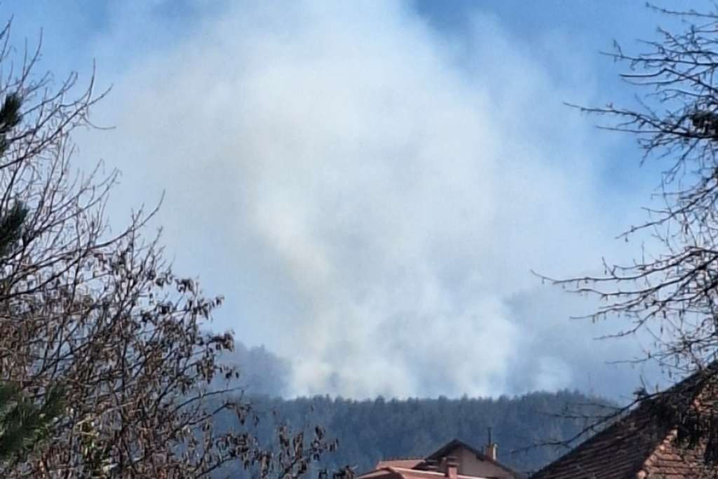 Požar na Trebeviću i dalje aktivan, sumnja se da je teren miniran