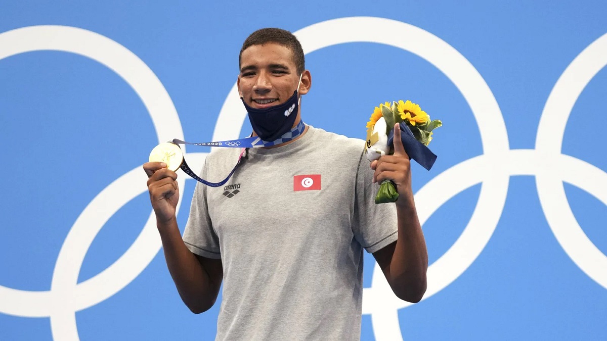 OI u Tokiju: Plivač iz Tunisa Ahmed Hafnaoui priredio senzaciju i osvojio zlatnu medalju