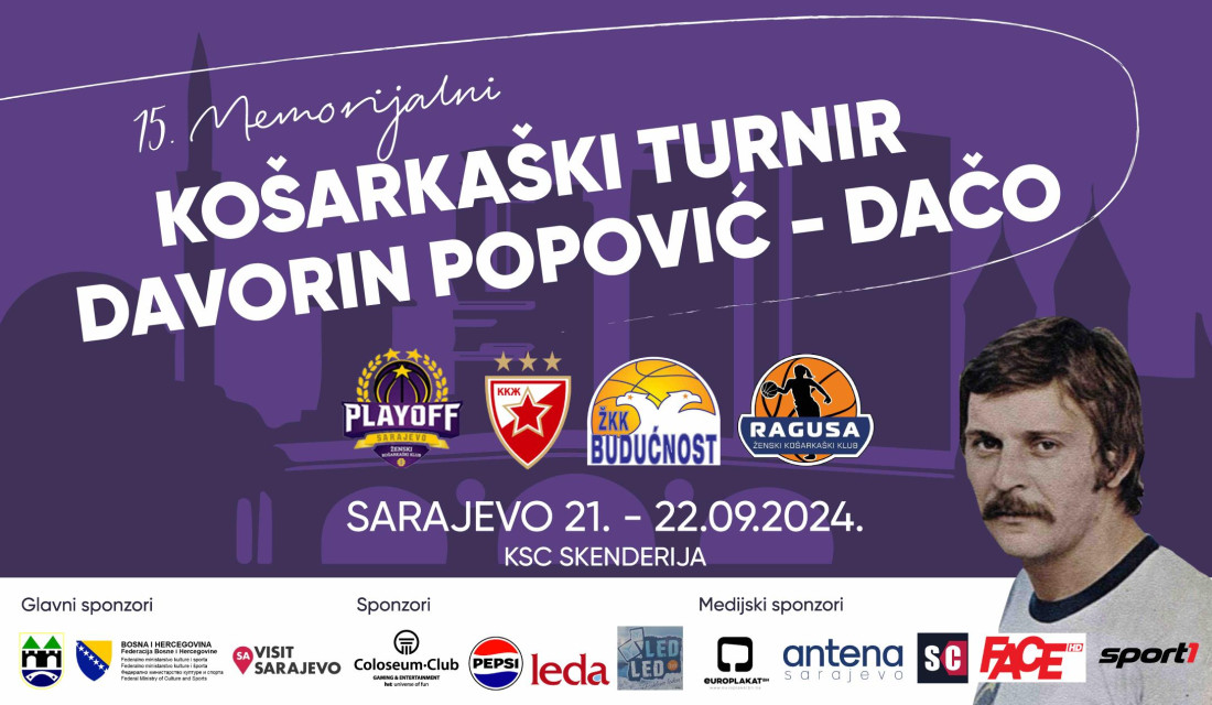 15. Međunarodni memorijalni turnir Davorin Popović – Dačo