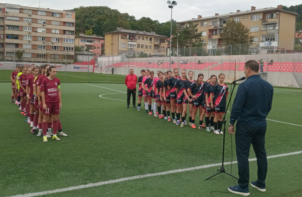 Svečano otvoren kompleks pomoćnih terena na stadionu Tušanj