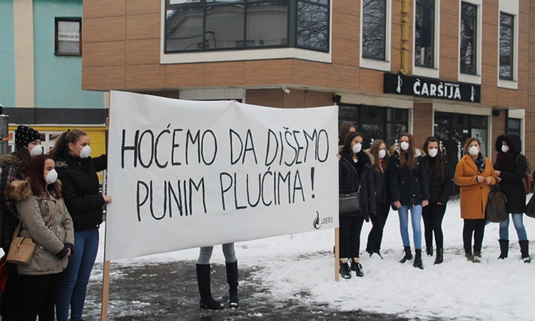 Zrak nezdrav u Tuzli i Zenici